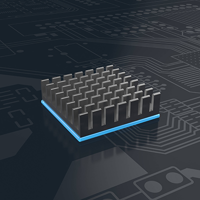 Colle conductrice thermique