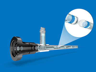 Lens Bonding in endoscopes