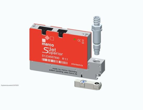 Valve sans contact – Valve de Jetting