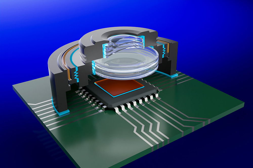 Lens Bonding in endoscopes